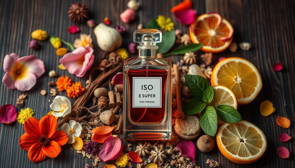 Składniki aromatów z ISO E Super