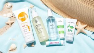 Kosmetyki na wakacje nad morzem - krem z filtrem SPF, balsam po opalaniu i mgiełka nawilżająca