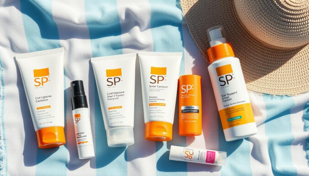 Różne produkty z filtrem SPF - kosmetyki na lato Różne produkty z filtrem SPF - kosmetyki na lato