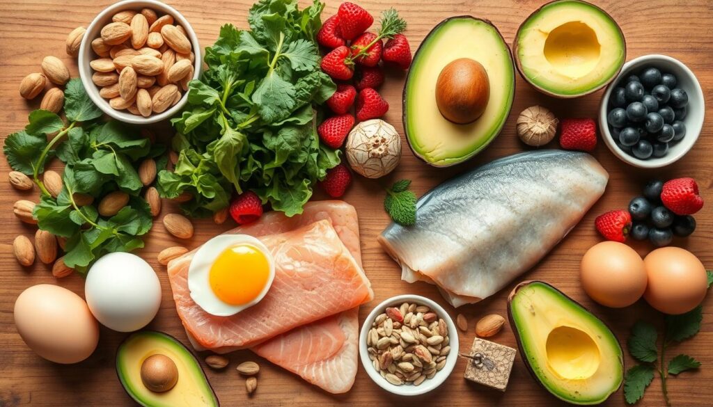 Zdrowe produkty bogate w składniki odżywcze dla włosów