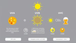 Różne rodzaje promieniowania UV i ich wpływ na skórę - krem SPF w lato chroni przed nimi