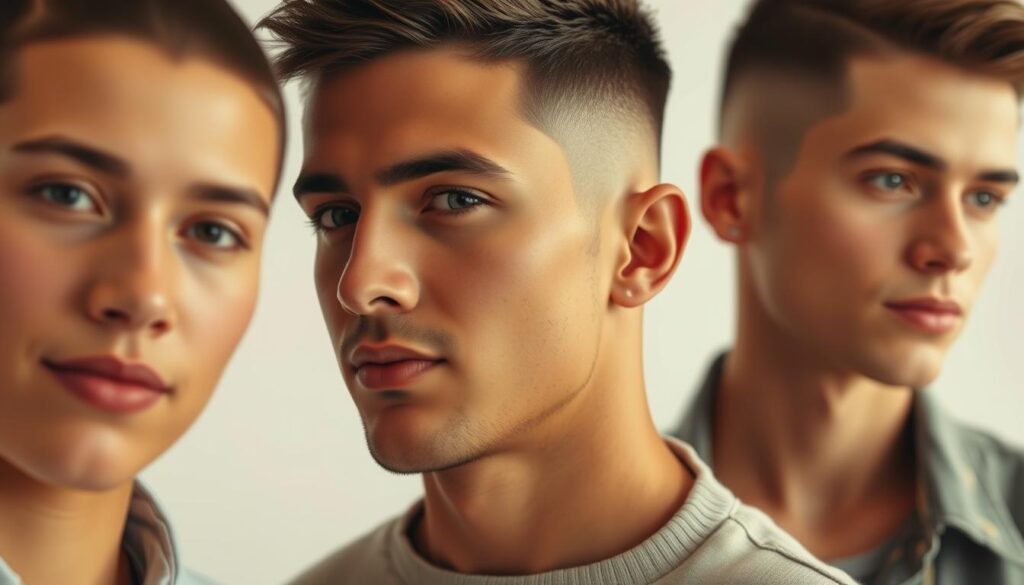 warianty buzz cut